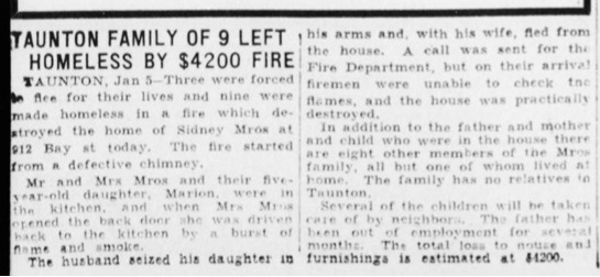 Boston Globe, 6 January 1932